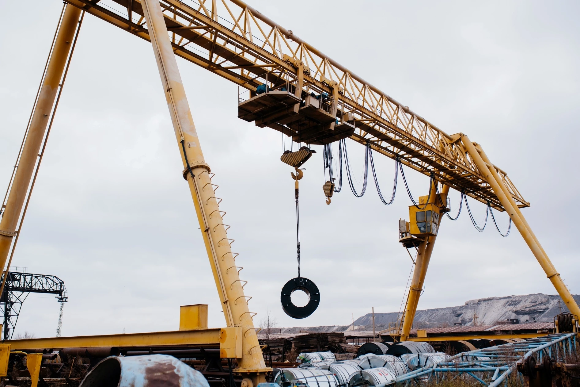 Round pipe production